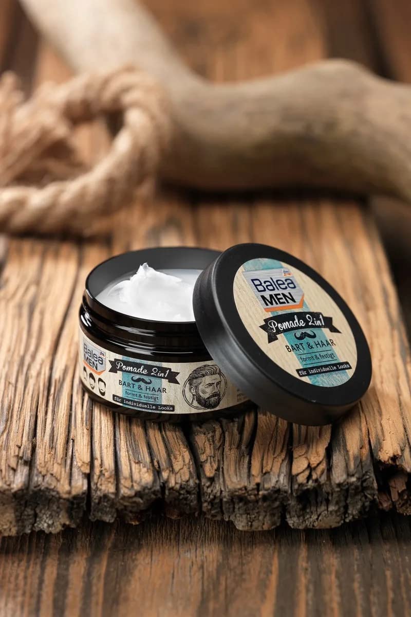 Balea MEN Pomade 2in1 for Beard & Hair, 100 ml - German product - Image 3